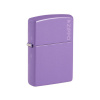 Zippo 66081 Smoky Lavender Zippo Logo