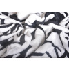 Deka Aaryans mikroflanel 150x200 cm Zebra b/w