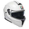 Prilba AGV STREETmodular MONO Matt Materia White Veľkosť: M (57-58 cm)