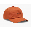 Fox Kšiltovka Fox, Wordmark Adjustable atomic orange 2024 Velikost: one size