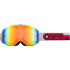 MX okuliare Oneal B-20 Proxy Grey/Red Mirrored