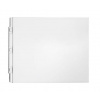 Polysan Plain - Panel bočný 74, 74 cmx59 cm, biela 72678