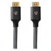 NEDIS PROFIGOLD Ultra High Speed HDMI kabel/ konektor HDMI - konektor HDMI/ 8K/ bavlna/ antracit/ BOX/ 2m CVTB35000GY20