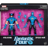 Hasbro Fantastic Four Marvel Legends 2 Pack Wolverine & Spider Man 15 cm