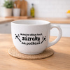 IMPOSSIBLE TO DO, MEGA XXL keramický hrnček 1000 ml