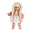 Llorens ELENA 53541 - realistická bábika s látkovým telom - 35 cm