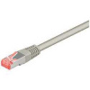 FTP patchcord, Cat.6, RJ45 M-5m, tienený, LSOH, sivý, economy