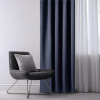 Zatemňovací záves blackout RESTILO indigo 140 x 245 cm sada 2 ks