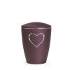 Zvieracia urna Elegance Heart - Berry 1,5l