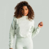 GymBeam Dámska mikina Essential High-Neck Moon Grey - STRIX Veľkosť: L 68302-3-L