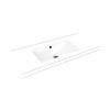 Kaldewei Silenio umývadlo 63.4x39.1 cm obdĺžnik podpultové umývadlo biela 906006003001