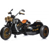 CHIPOLINO Elektrická motorka DUO TRON Black