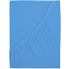 B.E.S. – Petrovice, s.r.o. Plachta na posteľ Jersey česaná bavlna MAKO – Nebeská modrá 200 × 200