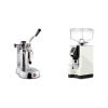 La Pavoni Stradivari Professional Lusso + Eureka Mignon Bravo, CR white