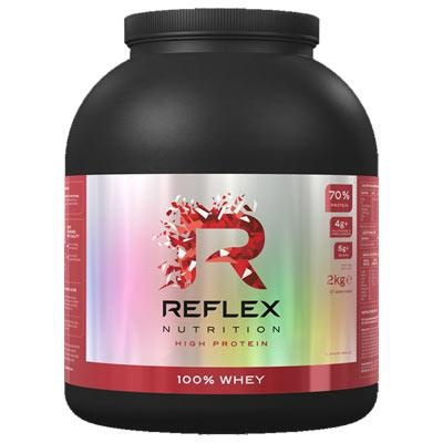 Reflex Nutrition Reflex 100% Whey Protein 2000 g - čokoláda + Vitamin D3 100 kapslí ZADARMO