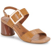 Stonefly Sandále JENNY 2 COCCO EMBOSSED LTH Hnedá
