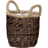 Scheurich Košíkový kvetináč z vodného hyacintu - Brown - Ø 34 cm