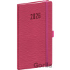 NOTIQUE Vreckový diár Rivoli 2026 (ružový) - Notique