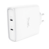 TRUST MAXO 100W 2P USB-C GAN CHARGER WHT (25528)