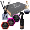 SMELL OF LIFE Darčeková sada 5 for HER - Vonný difuzér 100 ml SÍ - Parfém do bytu/auta SÍ 200 ml - Vôňa do auta SÍ 10 ml - 3 x vonný vosk inšpirovaný La Vie Est…