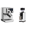 Rancilio Silvia BC PID + Eureka Mignon Zero, BL white