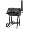 tepro gril na drevené uhlie Berkeley, plocha grilu: cca 64,5 x 43,5 cm