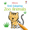 First Colouring Zoo Animals (KIRSTEEN ROBSON)(Brožovaná)