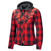 Held LUMBERJACK II dámska flanelová košeľa s chráničmi červená/čierna vel.XXL