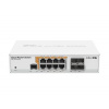 MikroTik Cloud Router Switch CRS112-8P-4S-IN, 8x GLAN s PoE, 4x SFP