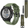 Silikónový pásik pre Garmin Instinct / Solar, Green