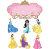 CUKROVÁ TLAČ jedlý obrázok na tortu Cukrová hmota PRINCEZNÉ DISNEY PRINCESS #6