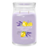 Yankee Candle Signature Lemon Lavender vonná sviečka s 2 knôtmi 567 g