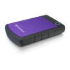 TRANSCEND 4TB StoreJet 25H3P, 2.5”, USB 3.0 (3.1 Gen 1) Externí Anti-Shock disk, tenký profil, černo/fialový TS4TSJ25H3P