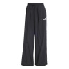 adidas Essentials 3-Stripes Lifestyle Woven Parachute Tracksuit Bottoms Womens Black/White XL (20-22)