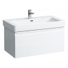 Laufen Pro S Skrinka pod umývadlo 81 x 45 cm + vnútorná zásuvka, biely lesk H4835020964751
