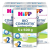 HiPP 2 BIO Combiotik následná mliečna dojčenská výživa 5 x 500 g - HiPP 2 BIO COMBIOTIK 5 x 500 g