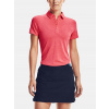 Under Armour Zinger Short Sleeve Polo-PNK
