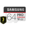 Samsung MB-MJ64GA/EU PRO Endurance microSDXC Card 100MB/s (SD adaptér) 64 GB