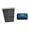 Solárny panel Solárna batéria 20W 12V regulátor (Solárny panel Solárna batéria 20W 12V regulátor)