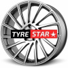 Brock B39 7x17 4x100 ET38 Ferric Grey Voll-Poliert (FGVP)