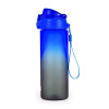 Oxybag Fľaša OXY CLiCK 600 ml OXY Ombre Black-blue