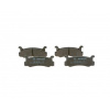 TATechnix Brzdové platničky 101,6mm Daihatsu CHARADE IV (G200, G202) - Bosch