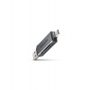 AXAGON čtečka paměťových karet microSD/SD / CRE-DAC / USB 3.2 gen1 / USB-A + USB-C / kovové tělo (CRE-DAC)