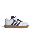 adidas Grand Court Child Boys Trainers White/Blu/Gum 1 (33)