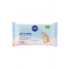 Nivea - Baby Jemné a Krémové Čistiace Obrúsky - Pre Deti, 57 ks