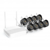Bezdrôtová monitorovacia súprava Tenda K8W-3TC WIFI 8-kamera 3Mpix 2K (K8W-3TC)