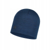 Buff Merino Healgeight Navy Blue Hat (Buff Ťažká váha merino klobúk solídny džínsový klobúk)