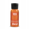 Darwi TEX Farba na textil 100050752 oranžová 50 ml