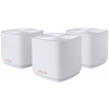 WiFi systém ASUS Zenwifi XD4 Plus, 3-pack, White (90IG07M0-MO3C40)