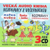 3CD BOX Veľká audio kniha - Rozprávky z večerníčkov | autor neuvedený
